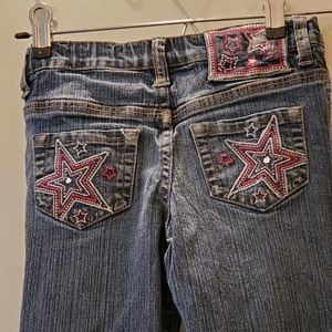 RVT Girls Flared-Leg Jeans